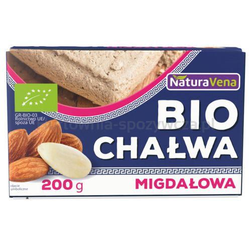 Chałwa Z Migdałami Bio 200 G - Naturavena [BIO]