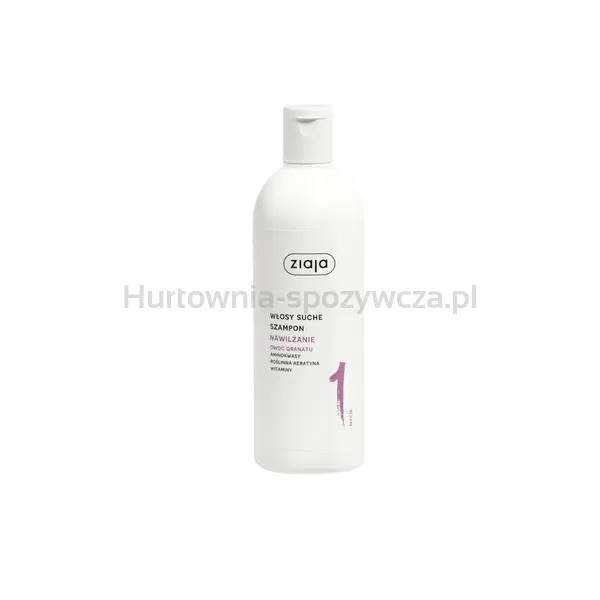 Ziaja Szampon Nawilżanie Owoc Granatu 400Ml