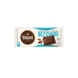 Wawel Czekolada Gorzka Bez Dodatku Cukru 80G