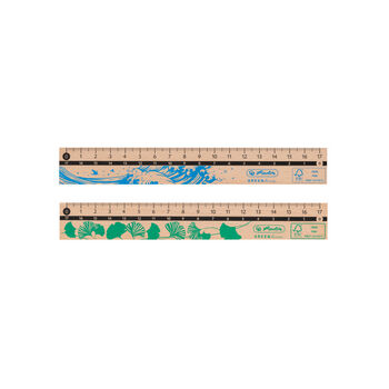 Herlitz linijka drewniana 17 cm Greenline fsc rm