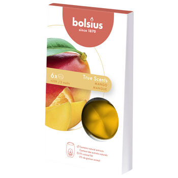 Bolsius Płatki zapachowe 6 szt True Scents Mango