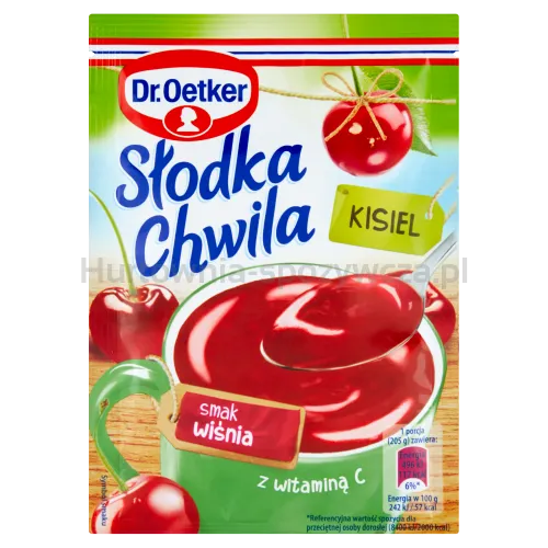 Dr.Oetker Słodka Chwila Kisiel Wiśniowy 30G