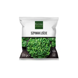 Kuchnia Eksperta Szpinak Liście Porcjowany 500G
