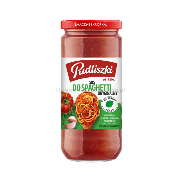 Pudliszki Sos do spaghetti oryginalny 480g