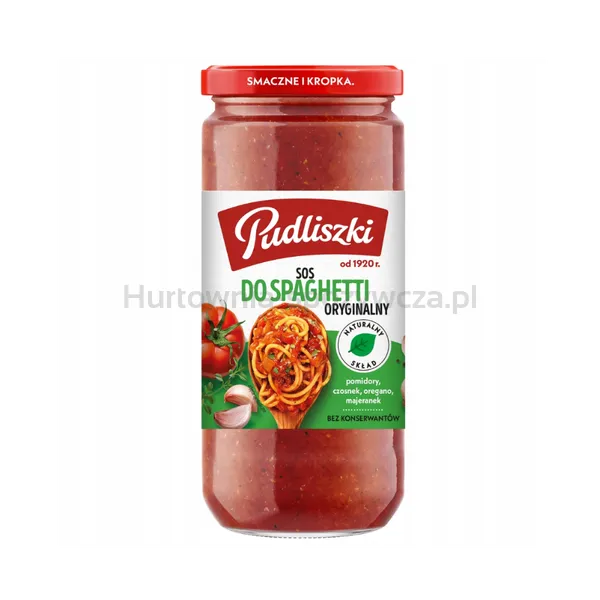 Pudliszki Sos do spaghetti oryginalny 480g