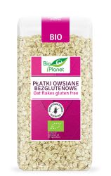 Bio Planet Płatki Owsiane Bezglutenowe Bio 300 G 