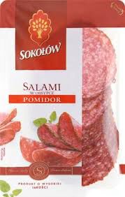 Sokołów Salami Pomidorowe Plastry 100 G