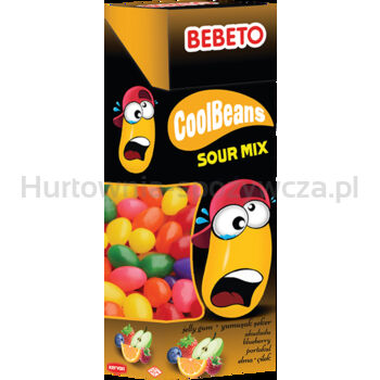 BEBETO COOL BEANS SOUR MIX 30g