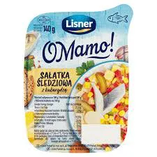 Lisner O Mamo! Sałatka Śledziowa Z Kukurydzą 140 G