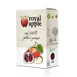 Royal apple Sok jabłkowy z granatem 3l