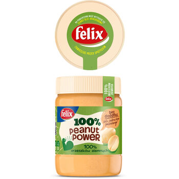 Felix Peanut Power 100% Orzechów 350G