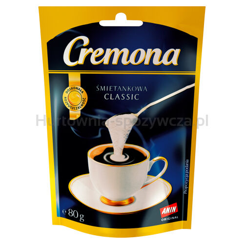 Cremona Śmietankowa Classic Zabielacz W Proszku 80 G