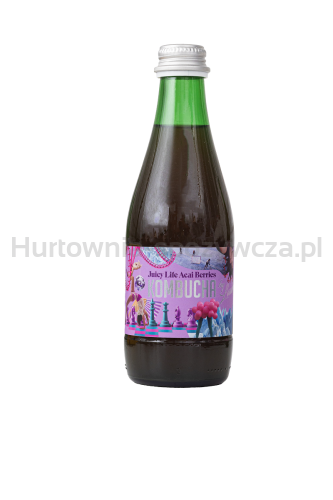 Kombucha O Smaku Jagód Acai (Juicy Life Acai Berries) Bio 330 Ml - Kombucha By Laurent [BIO]