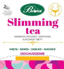 Bifix Slimming Tea Herb. Zioł.-owoc. ekspr. Suplement Diety 15x2g