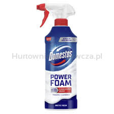 Domestos Power Foam Czyszcząca Piana Toaleta i Łazienka Arctic Fresh 435ml