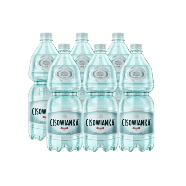 Naturalna woda mineralna Cisowianka niegazowana 1,0 L kaucja (w tym +0,50 zł/szt. zwrotnej kaucji)