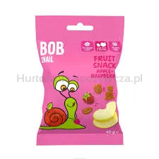 Bob Snail Fruit Snack Jabłko-Malina 40g
