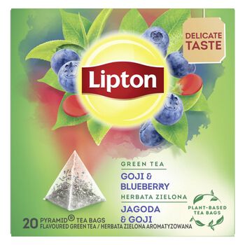 Lipton Herbatka Piramidki Jagoda Goji 20TB