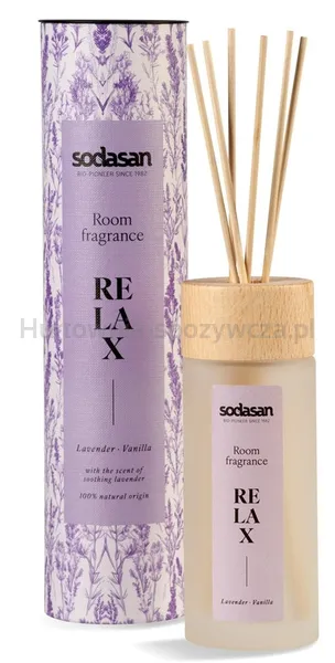 Odświeżacz powietrza lawendowy z patyczkami BIO 200 ml