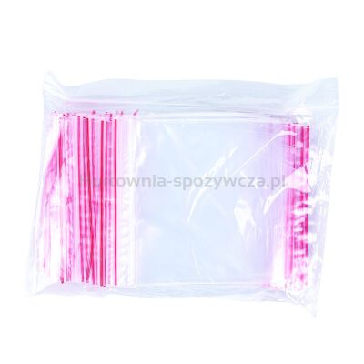 Torebka strunowa OFFICE PRODUCTS, LDPE, 100x100mm, 100szt., transparentna