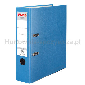 Segregator Herlitz A4 8 cm aqua Q.file