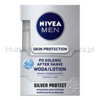 Nivea Woda Po Goleniu Silver Protect 100 Ml