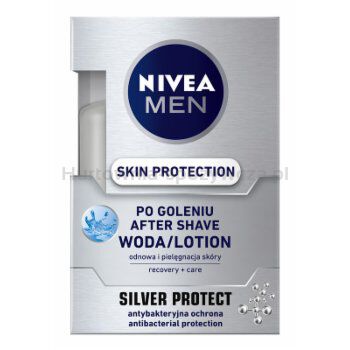 Nivea Woda Po Goleniu Silver Protect 100 Ml