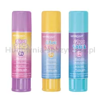 Klej w sztyfcie KEYROAD, Pastel, PVP, 9g, 3 szt., blister, mix kolorów - 2