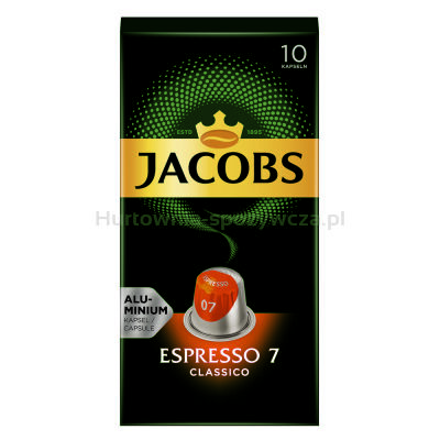 Jacobs Kawa Mielona Espresso Classico 7 10 Kapsułek 52 G