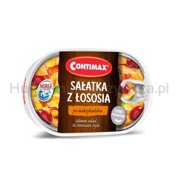 Contimax Sałatka Z Łososia Po Meksykańsku 170G 