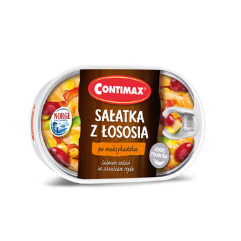 Contimax Sałatka Z Łososia Po Meksykańsku 170G 