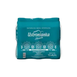 Ustronianka Woda Biała 0,5L Niegazowana