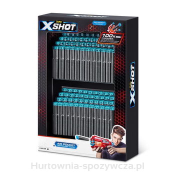 X-Shot Zestaw strzałek Excel Foam 100 sztuk