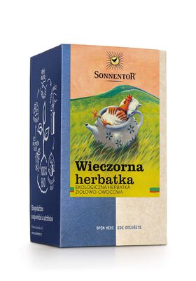 Sonnentor Herbatka Ziołowo - Owocowa Wieczorna (Evening Tea) Bio (18 X 1,5 G) 27 G - Sonnentor [BIO]