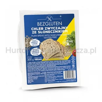 Bezgluten Chleb zwyczajny ze słonecznikiem 300g 