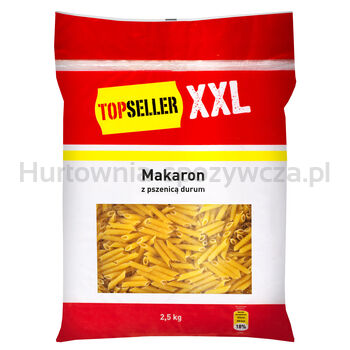 Topseller Xxl Makaron Rurki Z Pszenicą Durum 2,5 Kg