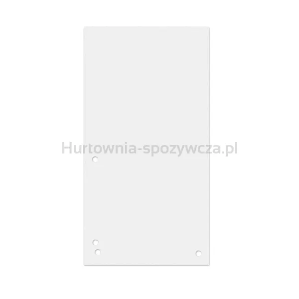 Donau Przekładki Karton 1/3 A4, 235x105mm, 100szt., białe 
