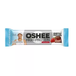 OSHEE baton proteinowy o smaku truskawkowym 49g