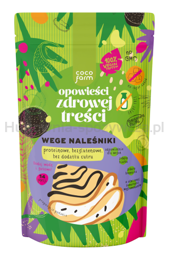 Mieszanka Na Naleśniki Proteinowe Bez Dodatku Cukrów 345 G - Coco Farm [BIO]