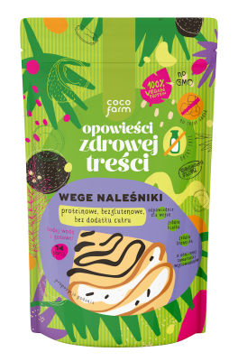 Mieszanka Na Naleśniki Proteinowe Bez Dodatku Cukrów 345 G - Coco Farm [BIO]