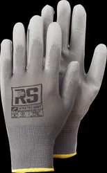 Rękawice Rs Ultra Tec Grey, Dziane, Rozm.10, Szare
