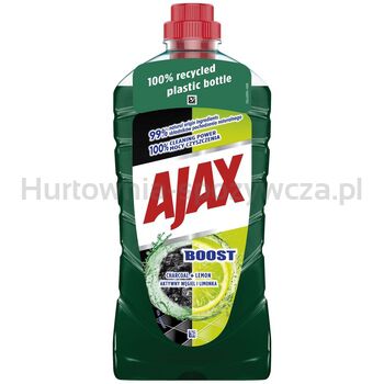 Ajax Płyn Uniwersalny Aktywny Węgiel I Limonka Boost 1 L