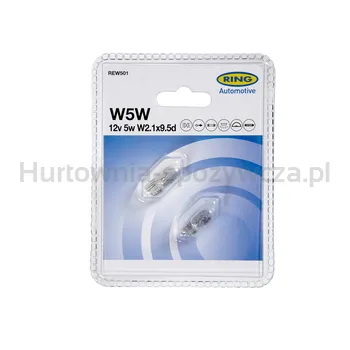 Żarówka 12V Ring 5W W2.1X9.5D