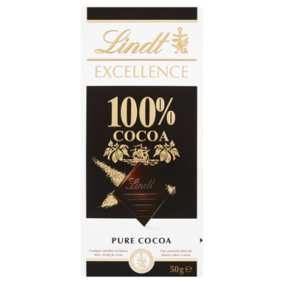 Lindt Czekolada Excellence 100% Cocoa 50G