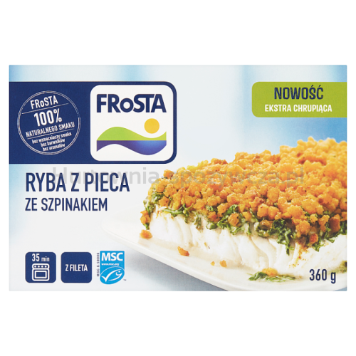 Frosta Ryba Z Pieca Ze Szpinakiem 360 G