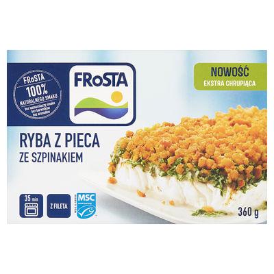 Frosta Ryba Z Pieca Ze Szpinakiem 360 G