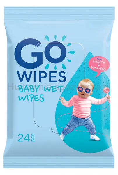 Chusteczki nawilżane dla noworodków GOWIPES, 24 szt.