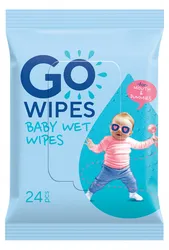 Chusteczki nawilżane dla noworodków GOWIPES, 24 szt.