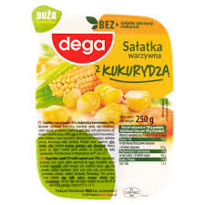 Dega Sałatka Warzywna Z Kukurydzą 250 G