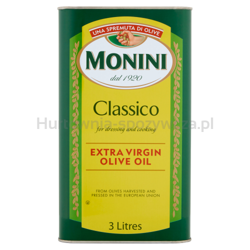 Monini Oliwa Z Oliwek Extra Vergine Classico 3 L